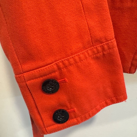 Burnt Orange Twill Jacket - Hobbs London (UK 8/ US 4) - Picture 4 of 7
